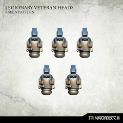 Legionary Veteran Heads: Raven Pattern (5)