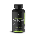 Чесночное масло с петрушкой, Garlic Oil, Sports Research, 150 капсул 1