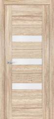 Дверь PSL- 9 / Цвет Сан-ремо натуральный / белый сатинат / Двери PROFILO PORTE