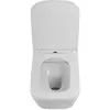 BelBagno BB7107CHR/SC DUE 2.0 Унитаз подвесной безободковый с сиденьем дюропласт soft close BB7107CHR/SC