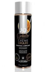 Лубрикант с ароматом крем-брюле JO GELATO CREME BRULEE - 120 мл. - 