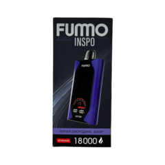 Одноразовая электронная сигарета Fummo GTS 18000 - Черная Смородина Алоэ (18000 затяжек)