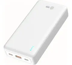 Мобильный аккумулятор Cactus CS-PBFSEA-20000 20000mAh 4.5A USB-A/2xUSB-C белый