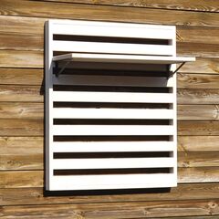 Полка настенная деревянная с металлом Эпларо для цветов, для балкона, для декора, для хранения