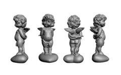 Силиконовый молд № 1093 Купидон малый