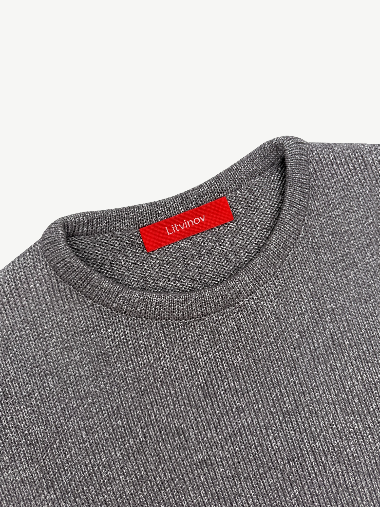 Джемпер оверсайз из экохлопка