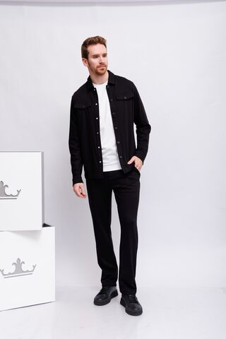 CUDGI Костюм в расслабленном стиле из шерсти, вискозы и хлопка