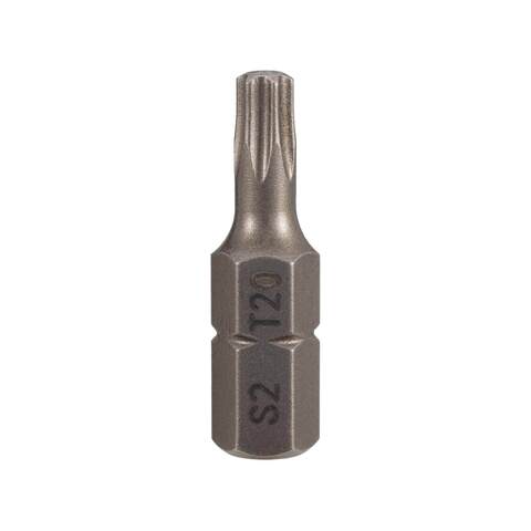Бита T20 х25мм TORX S2 1шт SGS 6325-T20