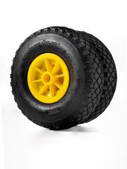 Колесо пневматическое, 2шт, диаметр 260мм, ось 20мм