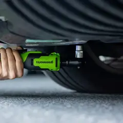 Гайковерт-трещотка Greenworks GD24RW 24V (80Нм) редуктор 70 мм, аккумуляторный, без АКБ и ЗУ (в сумке)