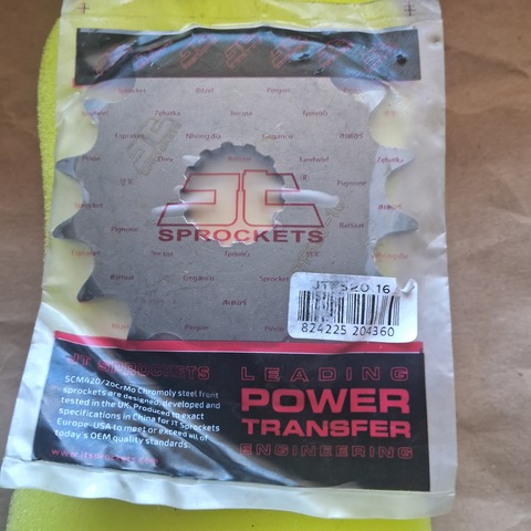 Звезда мотоциклетная JT JTF520.16