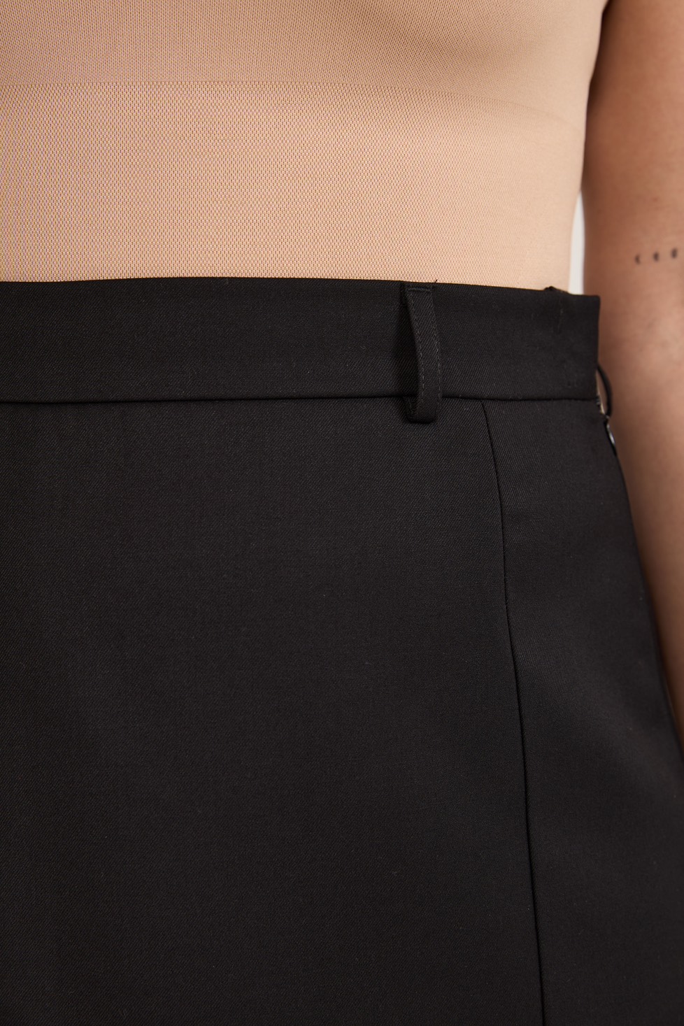 Юбка-шорты, черный