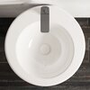 Ceramica Nova 850 CN1807 Умывальник-моноблок, 1 отверстие под смеситель, 55x51.5, цвет: белый
