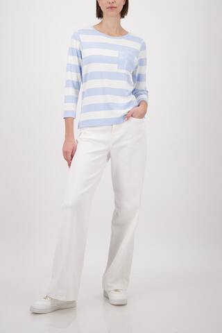 Monari Свитшот из тактильного приятной вискозы, расшитый пайетками