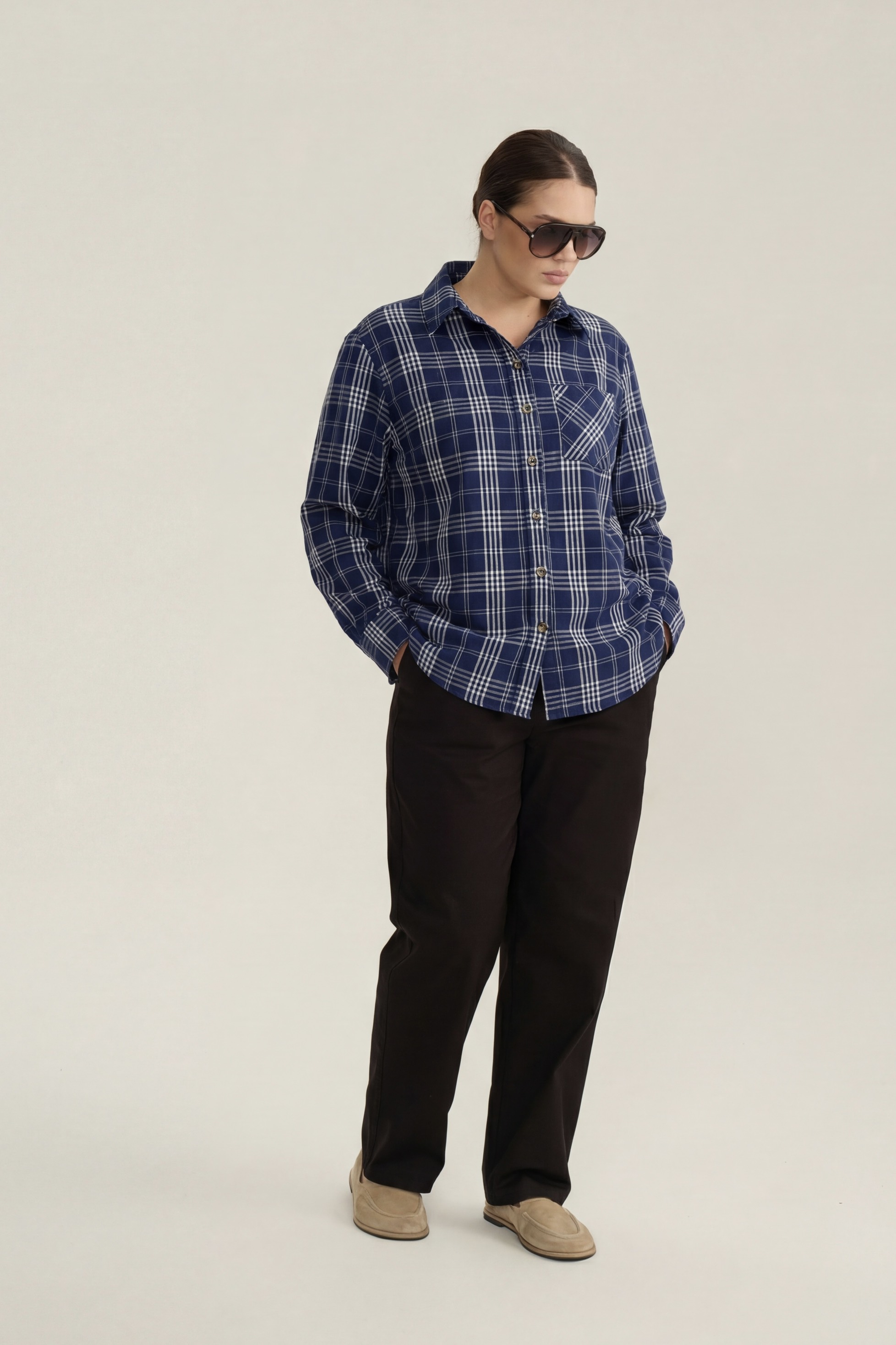 Брюки чиносы, черный