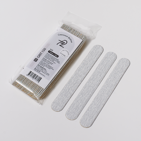 Ta2 | Сменные файлы (овал) 150 грит(130х18) тонкие 50шт