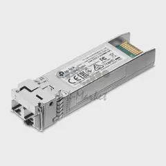 Модуль TP-Link SM5110-SR, SFP+ модуль 10 Гбит/с, разъём LC, 50/125 мкм или 62,5/125 мкм многомод, длина волны 850 нм, дальность до 300 м.