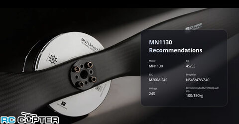 T-Motor MN1130 KV45 (45-47", 24S, 57.3 кг)