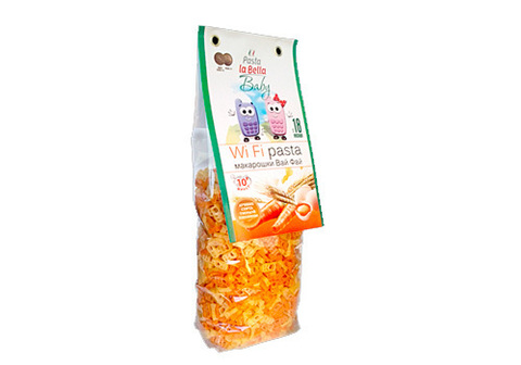 Макарошки вай фай Pasta la Bella Baby, 250г