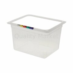 Гастроемкость из полипропилена без крышки GN 1/2 325х265х200 мм прозрачная