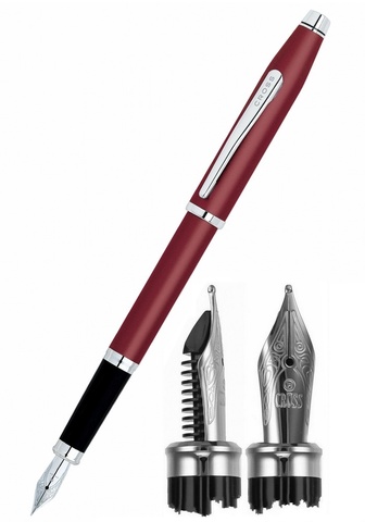 Ручка перьевая Cross Century II, Ruby CT, M (AT0086-16MS)