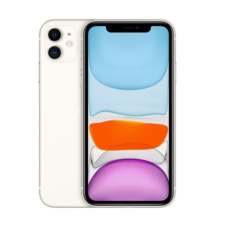 Смартфон Apple iPhone 11 128GB White (белый)  -РОСТЕСТ-