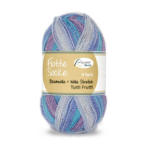 Flotte Socke Baumwolle Stretch Tutti Frutti 1414