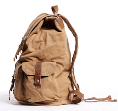 Винтажный рюкзак из ткани Virginland VIR-55 Khaki