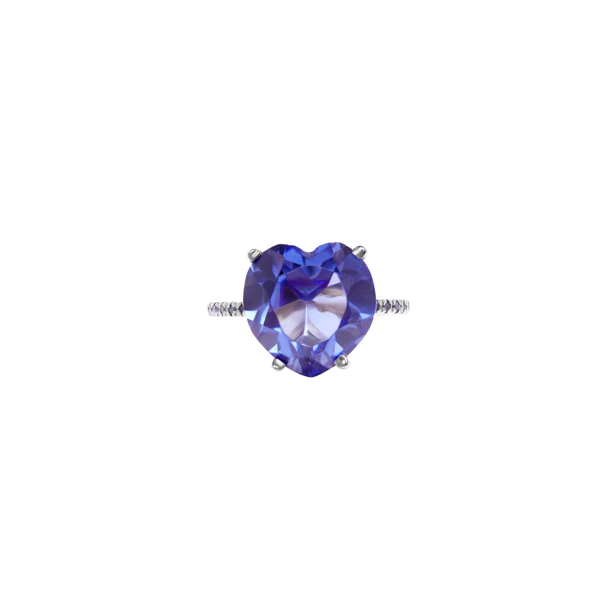 VIVA LA VIKA Кольцо Sex in the City Ring – Silver Sapphire viva la vika кольцо sex in the city ring – dark rose