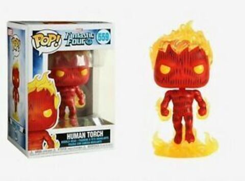 Funko POP! Marvel. Fantastic Four: Human Torch (559)