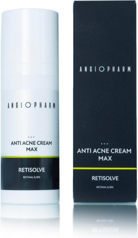 ANGIOPHARM Anti Acne Cream Max Крем Для Проблемной Кожи с Ретиналем