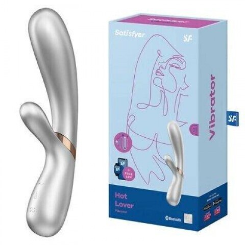 Вибратор с подогревом Satisfyer Hot Lover Silver