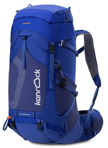 Картинка рюкзак туристический Kanrock Eclipse 60+10 Rich Blue - 1