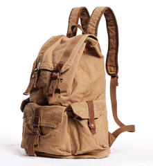 Винтажный рюкзак из ткани Virginland VIR-55 Khaki