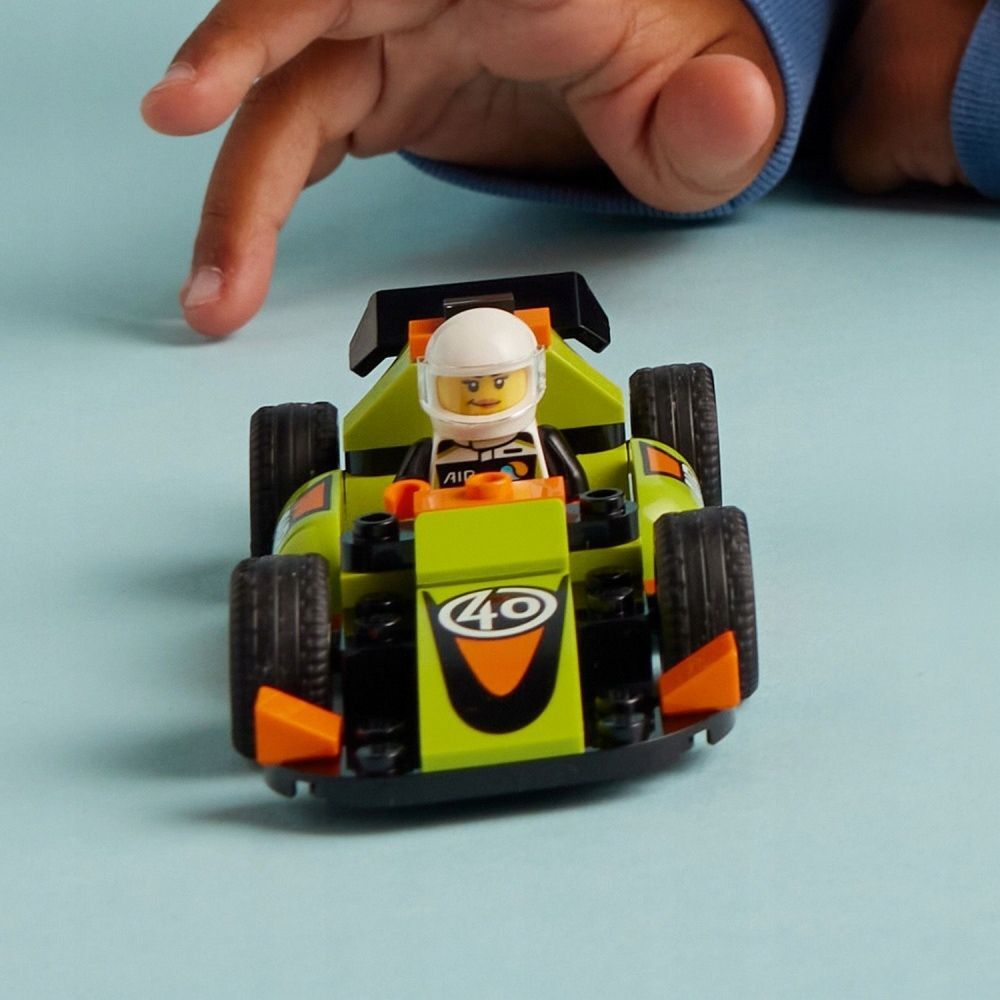 Конструктор LEGO City - Зеленый гоночный автомобиль - Лего Сити 60399  купить в Москве | Доставка по России.