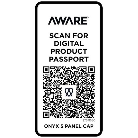 Onyx с 5 панелями Aware™ кепка из переработанных материалов