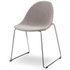 Стул Vid Soft серый, ножки хром