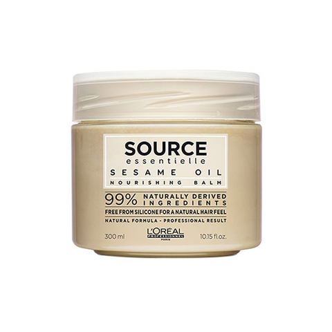 Loreal Source Nourishing Balm - Маска для сухих и поврежденных волос