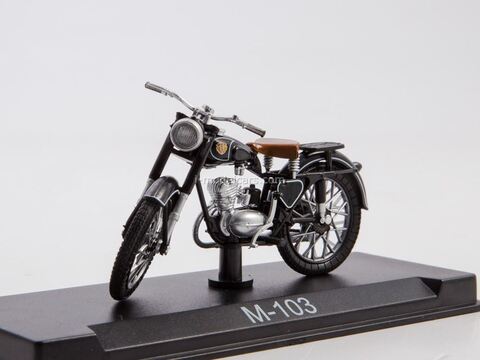Motorcycle M-103 black 1:24 Our Motorcycles Modimio Collections #5