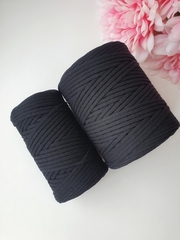 Black Light cotton cord 4 mm