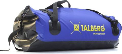 Картинка гермосумка Talberg Travel Dry Bag 80 черный/василёк - 1