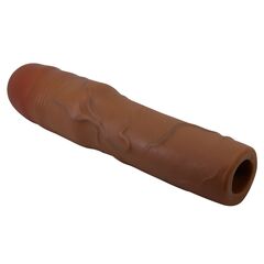 Коричневая насадка на пенис Kylian - 20,5 см. - 