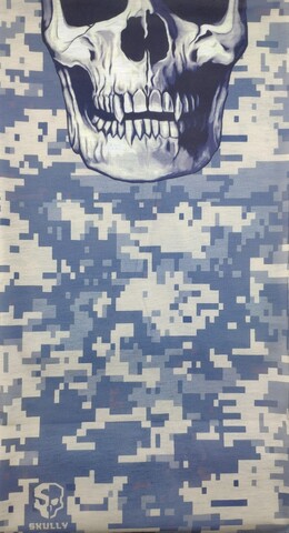 Картинка бандана-труба Skully Wear Tube skull camo Acupat - 3