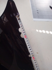 Ветровое стекло для Yamaha YZF-R6 1998 - 2002 г.в. / черное