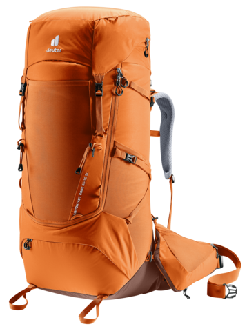 Картинка рюкзак туристический Deuter Aircontact Core 65+10 SL Chestnut-Umbra - 1