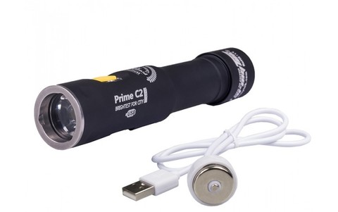 Карманный фонарь Armytek Prime C2 Pro XHP35 Magnet USB (теплый свет) + 18650 Li-Ion