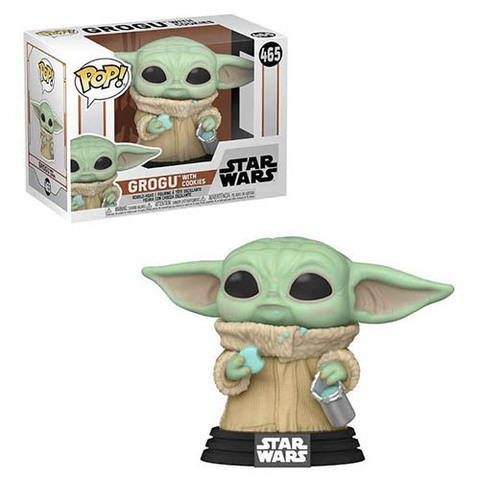 Funko POP! Star Wars. The Mandalorian: Grogu with Cookies (465)