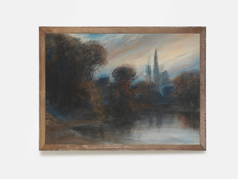 Арт принт 'An Abbey at Twilight'