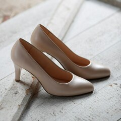 Туфли лодочки кожаные Caprice