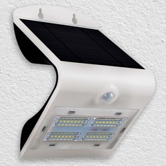 Уличный светильник на солнечной батарее с датчиком движения и света ledBEled 3.2W 400LM, настенный светодиодный фонарь